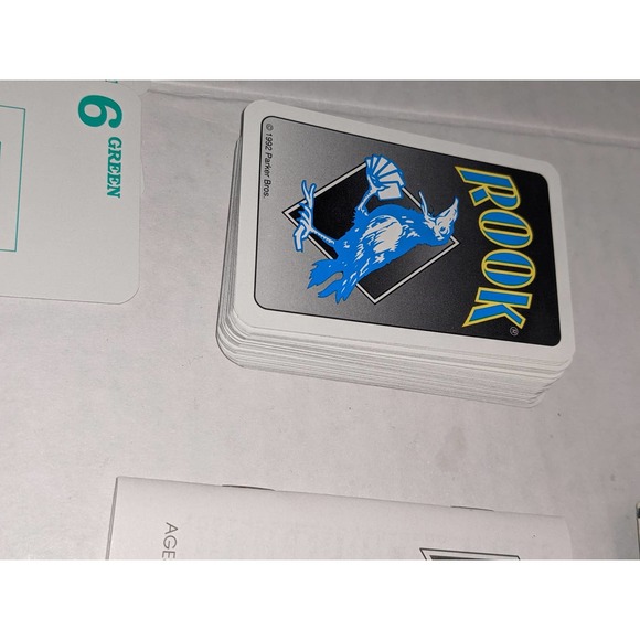 Vintage 1992 Rook Card Game Complete Parker Brothers - Picture 3 of 6